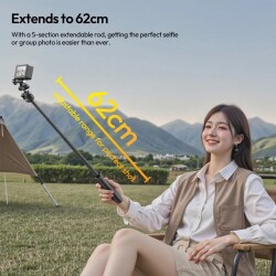 Ulanzi MT90 Quick Release Mini Tripod – Pocket 3 ve 4 Uyumlu - S027 - 4