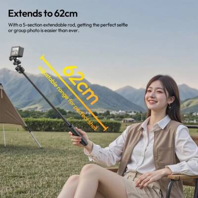 Ulanzi MT90 Quick Release Mini Tripod – Pocket 3 ve 4 Uyumlu - S027 - 4