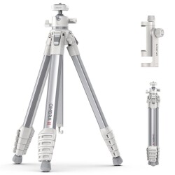 Ulanzi Ombra II Seyahat Fotoğraf Tripodu T155 - Beyaz - Ulanzi