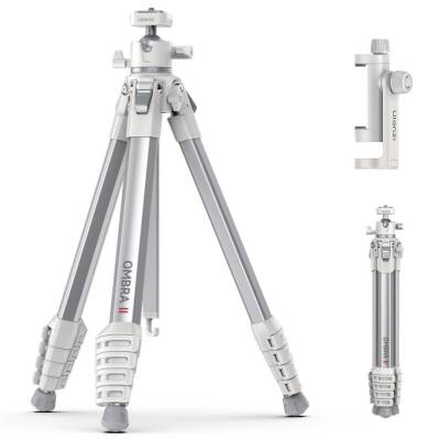 Ulanzi Ombra II Seyahat Fotoğraf Tripodu T155 - Beyaz - 1