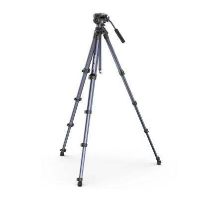 Ulanzi Ombra Video II Seyahat Video Tripodu T154 - Siyah - 4