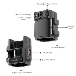 Ulanzi PK-06 DJI Osmo Pocket 3 İçin Genişletme Adaptörü - Ulanzi (1)