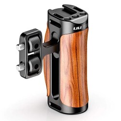 Ulanzi R075 Sol-Sağ Universal Ahşap Tutacak - Ulanzi