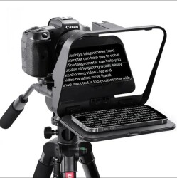 Ulanzi RT02 Tabletler ve Akıllı Telefonlar İçin Uzaktan Kumandalı Universal Teleprompter - Ulanzi