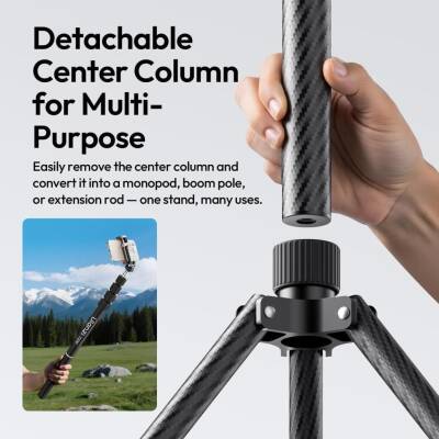Ulanzi T230 Reversible Leg Işık Ayağı Tripod - T145 - 4