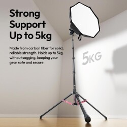 Ulanzi T230 Reversible Leg Işık Ayağı Tripod - T145 - 5
