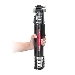 Ulanzi TT09 VideoGo Carbon Fiber Travel Video Tripod - 2