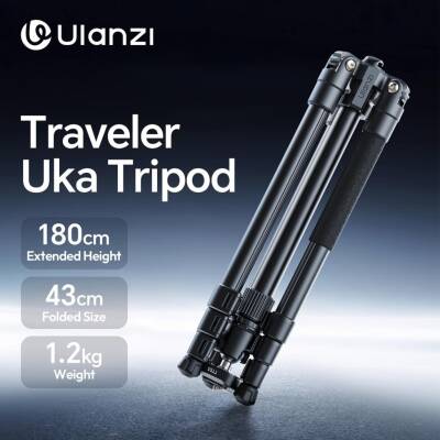 Ulanzi TT53 Traveler Uka Quick Release Seyahat Tripodu - T093GBB1 - 3