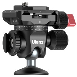 Ulanzi U-120 Karbon Fiber Ballhead Tripod Kafası - 4