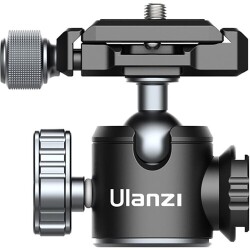 Ulanzi U-80L Arca Side Cold Shoe Ball Head Tripod Başlığı - Ulanzi