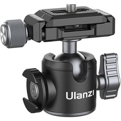 Ulanzi U-80L Arca Side Cold Shoe Ball Head Tripod Başlığı - 4