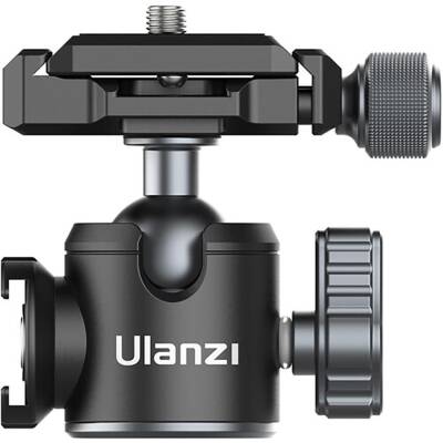 Ulanzi U-80L Arca Side Cold Shoe Ball Head Tripod Başlığı - 2