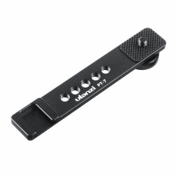 Ulanzi-U PT-7 Vlog Işık Mikrofon Metal Kızak 1391 - Ulanzi