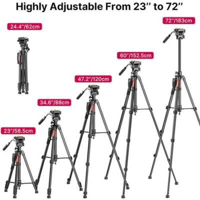 Ulanzi U-Select VT-02 Hafif Taşınabilir 360° Alüminyum Tripod Monopod - 3