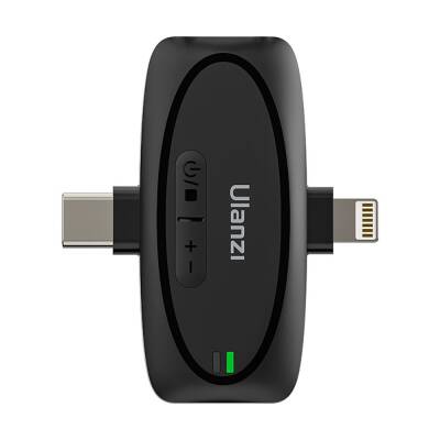 Ulanzi V6 3in1 Wireless Yaka Mikrofonu (Type-C/Lightning) - 2