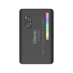 Ulanzi VL120 RGB LED Video Işığı Siyah - 2