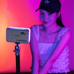 Ulanzi VL120 RGB LED Video Işığı Siyah - 6