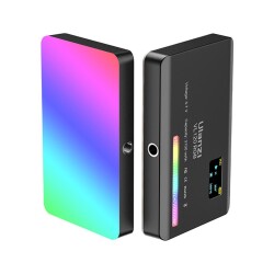 Ulanzi VL120 RGB LED Video Işığı Siyah - 3