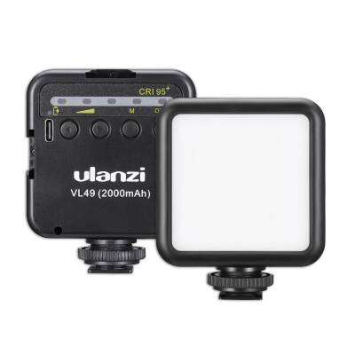 Ulanzi VL49 Mini Led Vlogger Youtuber Işık (Daylight) - 1