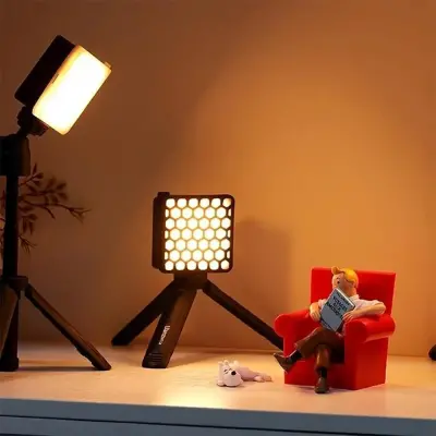 Ulanzi VL49 Pro RGB Mini Led Vlogger Youtuber Işık - 5