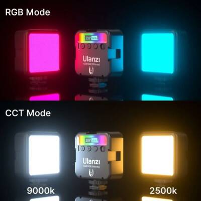 Ulanzi VL49 RGB Mini Led Vlogger Youtuber Işık - 3