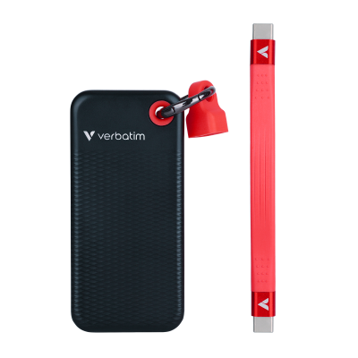 Verbarim 32192 - V Pocket SSD USB3.2 GEN2 1TB B/R - 2