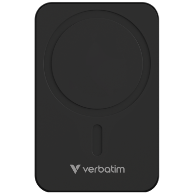 Verbatim 20000 Mah Manyetik Kablosuz (Magsafe) 15W Powerbank 35W PD Siyah Renk Kablo Dahil-(32223) - 1