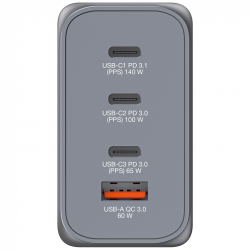 Verbatim 240 W GAN Hızlı Şarj 4 Bağlantı Noktalı (32205) - Verbatim (1)