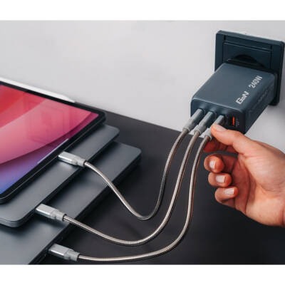 Verbatim 240 W GAN Hızlı Şarj 4 Bağlantı Noktalı (32205) - 5