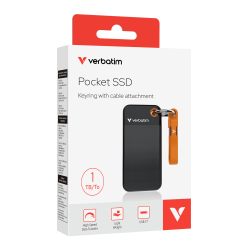 Verbatim 32193 - V Pocket SSD USB3.2 GEN2 1TB B/O - 3