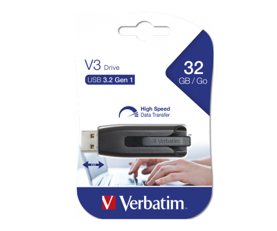 Verbatim 32GB V3 USB 3.2 Gen 1 USB Sürücü - 3