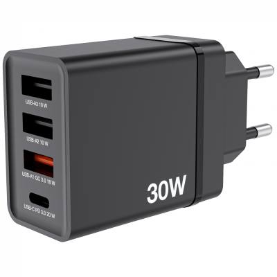Verbatim 49700 30W 4x USB Hızlı Şarj Adaptörü - 1