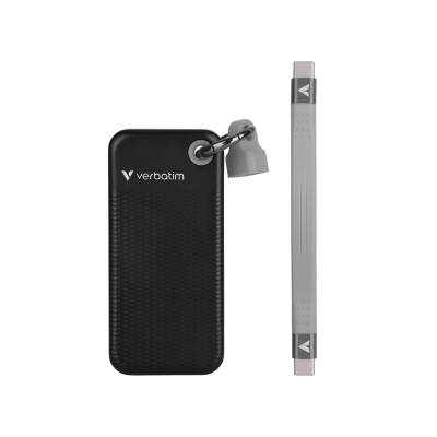 Verbatim V Pocket SSD USB3.2 GEN2 2TB Siyah - 2