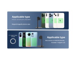 VIJIM HP002 Manyetik Masaüstü IPhone Standı - 4