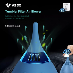 VSGO Tumbler Kamera Hava Üfleyici / Air Blower (Mavi) - 2
