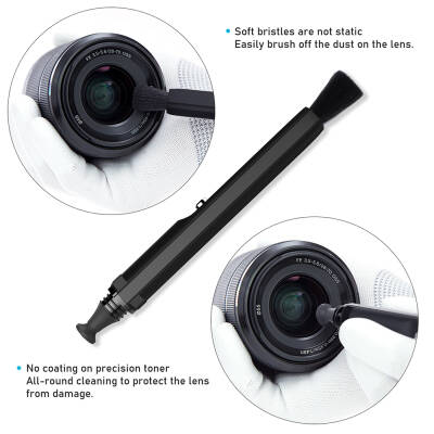 VSGO V-P01E Profesyonel Lens Temizleme Kalemi, Lens Fırçası - 3