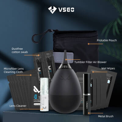 VSGO VS-A2E Profesyonel Lens ve Kamera Temizleme Kiti - 2