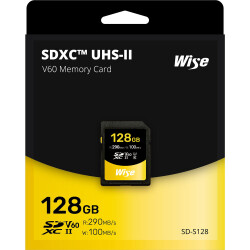 Wise Advanced 128 GB SD-S UHS-II SDXC V60 Hafıza Kartı - Wise (1)